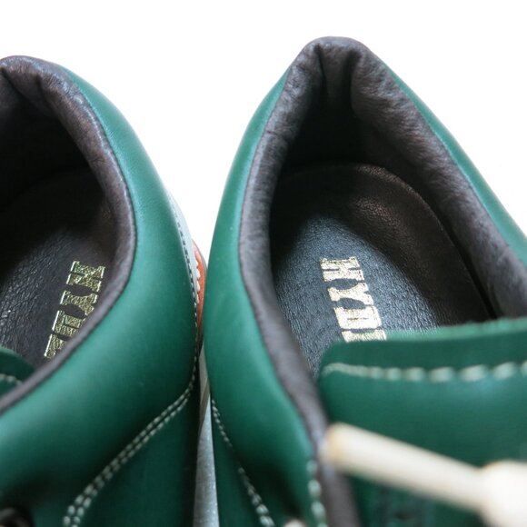 HYDE Leather Bowling Oxfords Dress Shoes Men\'s Sports Footwear Green Sz 14 main image 4
